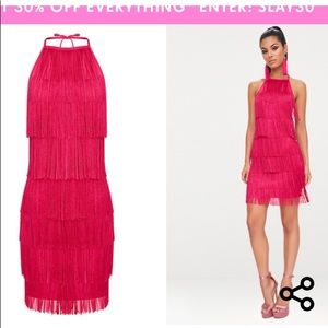 Pretty little thing tassel dress